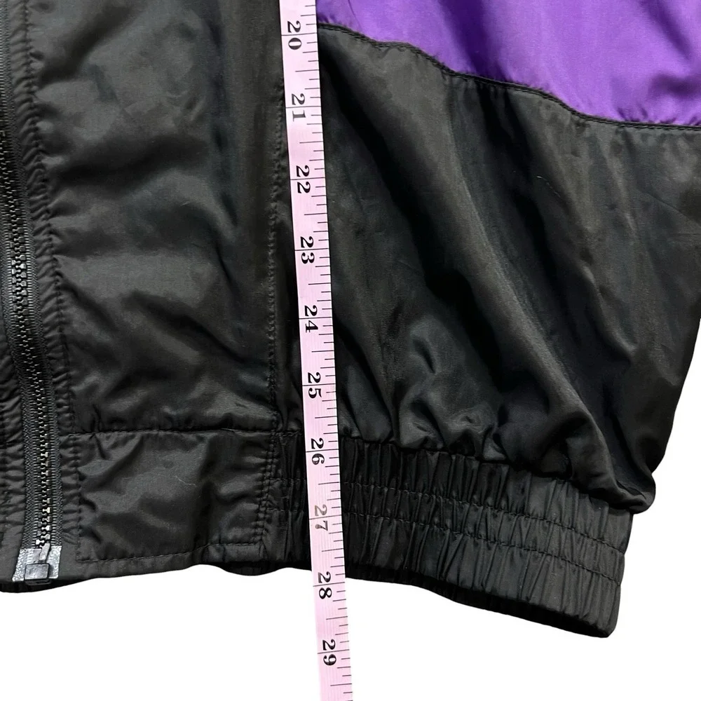 Vintage Givenchy Active Sports Windbreaker Jacket L Colorblock 90s Neon Nylon